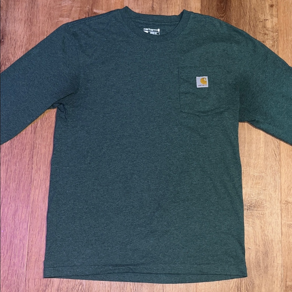 Carhartt Forest Green Pocket Tee